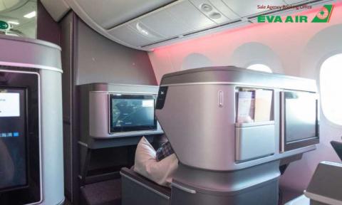 Nâng hạng vé EVA Air đi Pháp - Bay thoải mái, giảm mệt mỏi